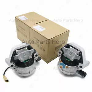 OEM Hydraulic Engine Mounts Pair Both Side For Audi A8 D4 4H 3.0 TFSI TDI - Picture 1 of 5
