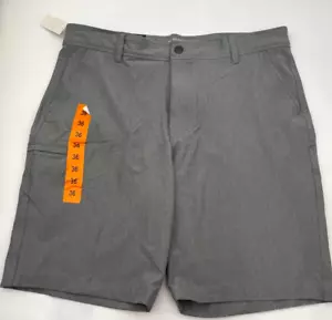 G.H. Bass & Co. Men's Performance Shorts Gray 5 pocket - Picture 1 of 10