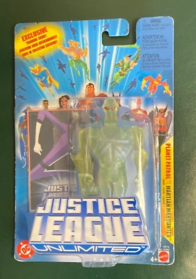 DC LIGA DE LA JUSTICIA ILIMITADO MARCIANO MANHUNTER FIGURA INVISIBLE TRANSPARENTE! Foto 1 de 2