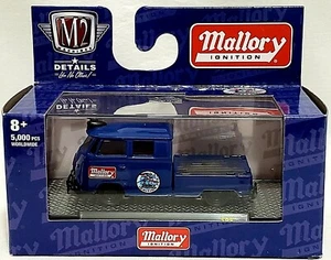NEW M2 MACHINES 1960 VW DOUBLE CAB TRUCK USA MODEL - S98 21-36 / 1:64 MALLORY - Picture 1 of 3