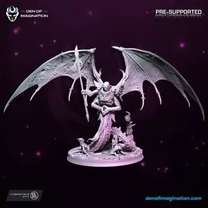 Demonio del Caos Miniatura Calígula Avatar Dios del Exceso Den Of Imagination Mesa - Imagen 1 de 4