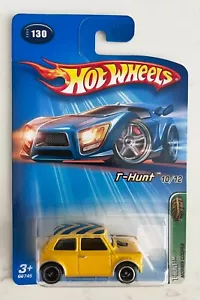 Hot Wheels 2005 Yellow Mini Cooper Super Treasure Hunt - diecast metal - Picture 1 of 1