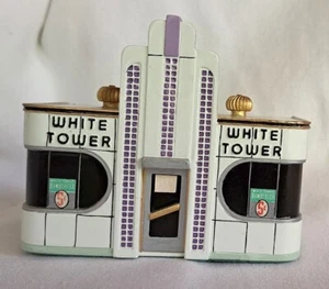 Lefton 1993 White Tower Restaurant Diners Series Roadside USA Collection - Bild 1 von 5
