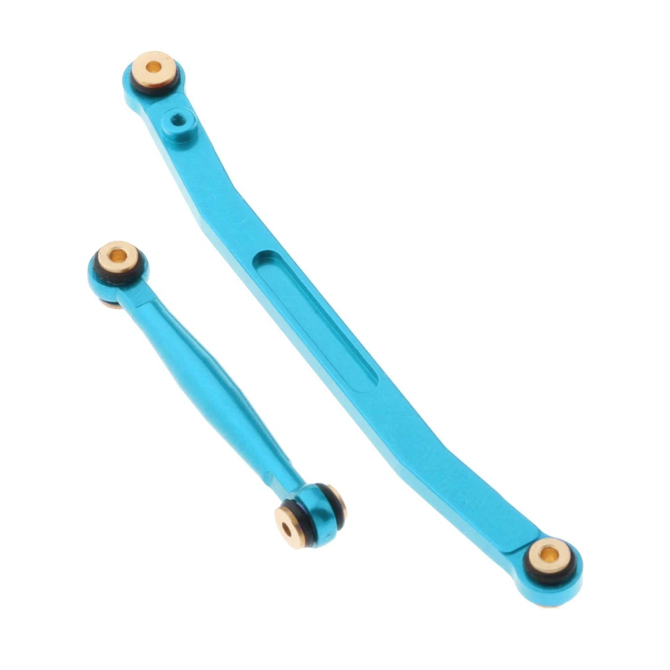 CNC Aliuminum Alloy Steering Rod Links for Axial SCX24 AXI00002 AXI00001 - Image 1 of 1