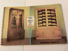 GUNBERTHS Gun Cabinets Official HANDBOOK/CATALOG Rare - 1968!