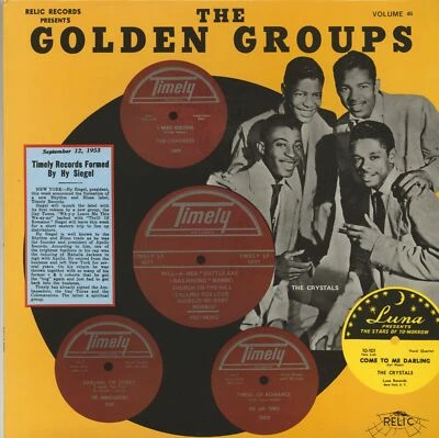 Various - The Golden Groups Vol.45 - Timely Records (LP) - Vinyl Doo Wop/Voca... - Bild 1 von 2