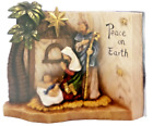 Christmas Holy Family Nativity Scene Xmas Peace On Earth Book  7" Bnib -Free P&P