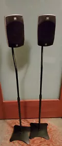 Logitech Z-5500 Speaker Pair + Monoprice Speaker Stands - Picture 1 of 15