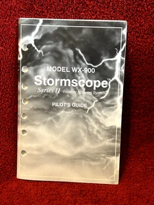 BF GOODRICH WX 900 STORMSCOPE PILOT'S GUIDE P/N 78-8060-6027-9 REV 3/92 - Picture 1 of 6