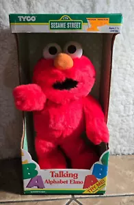 Tyco Sesame Street Alfabeto Parlante ABC Elmo Bambola Vintage 1995 Nuova - Foto 1 di 5
