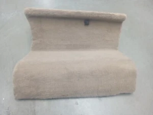 1972-1989 Mercedes R107 TAN / BEIGE USA Spec Trunk Mounted Battery Cover Trim - Picture 1 of 11