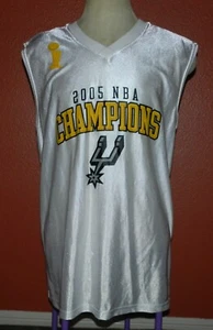 Manu Ginobili 2005 NBA Championship San Antonio Spurs Jersey Men's Large - Picture 1 of 6
