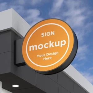 Custom Business Sign Led Light Box Outdoor Logo Signage Double Sided Light box - Picture 1 of 7