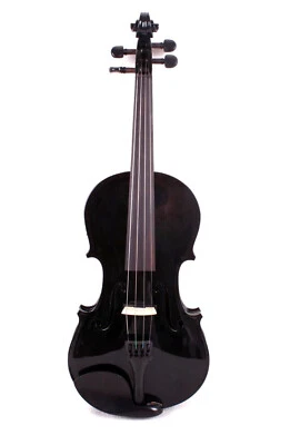  16inch New viola full size Maple wood ebony fittings Black viola case viola bow - Image 1 of 4