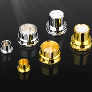 RCA XLR Mujer/Hombre Tapas Tapón de Ruido Tapas de Protección Protector a Prueba de Polvo - Imagen 1 de 11