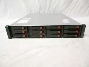 HPE HP 36TB MSA1040 MSA 1040 SAN Storage Array 12x 3TB SAS 2x 1Gb iSCSI Control - Picture 1 of 2
