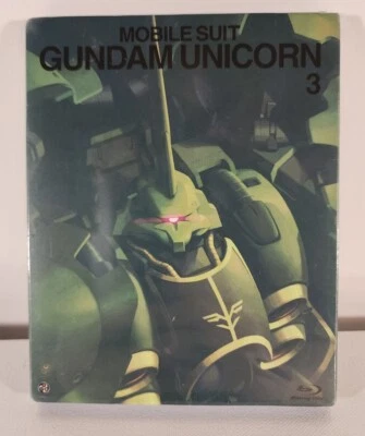 Mobile Suit Gundam Unicorn  Blu-Ray Episode 3 The Ghost Laplace Region 6 R6 JP - Image 1 of 4