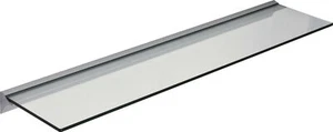 Estante de vidrio ib style® 8 mm estante de pared fondo de vidrio estante de baño INCL barra de sujeción - Imagen 1 de 2