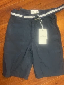 Craft Flow Boys Navy Blue Shorts w/ Belt Size 12 (Large) - Picture 1 of 5