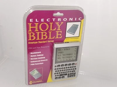 Electronic Holy Bible Old & New Testament American Standard w/Case. NEW READ DES - Image 1 of 4