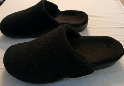 Zapatillas Mujer Vionic Deslizables Mules Negras Talla 12 Ancho Ajustable Foto 1 de 4