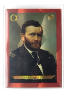 2024 Pieces of the Past 1800's Ulysses S. Grant RED CRACKED ICE B-133 17/25 - Picture 1 of 1