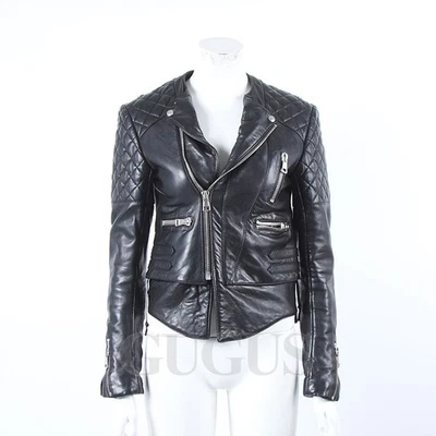 Balenciaga Leather Jacket 121564 - Image 1 of 4