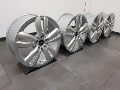Llantas de aluminio NUEVAS Mini 17 pulgadas F55 F56 F57 incl. tapa de buje 6855107 JCW 501 - Imagen 1 de 4