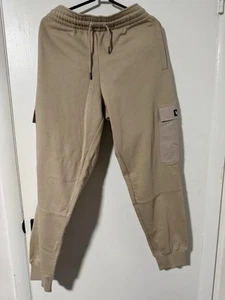 Timberland Joggers Mens Large Baggy Graphic Logo Sweatpants Workwear Cargo NWT - Picture 1 of 4