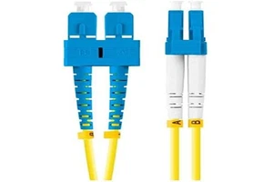 lanberg FIBER HOSE 2M MONO SC/UPC-LC/UPC DUPLEX G657A1 LSZH YELLOW - Afbeelding 1 van 1