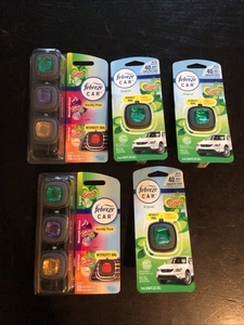 9 Nuevos Ambientador Coche Gain Febreze Esfera Intensidad Paquete 40 Variedad - Imagen 1 de 3