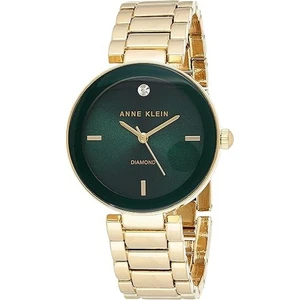 Anne Klein Women's Quartz Gold-Tone Stainless Steel Watch AK/1362GNGB - Picture 1 of 2
