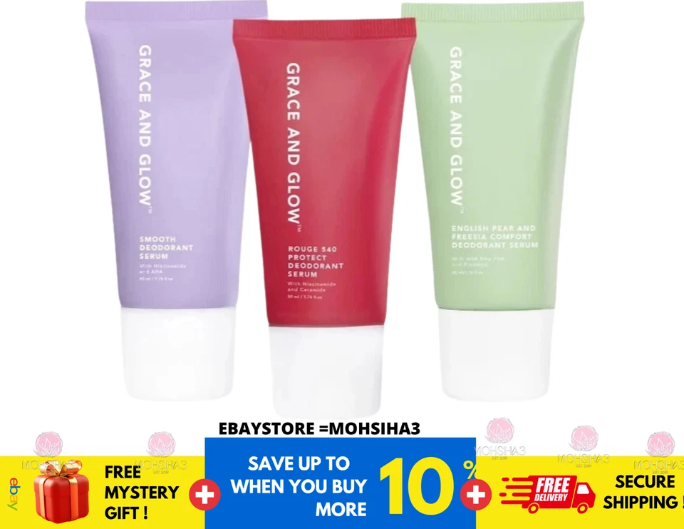 Grace and Glow Bundle 3in1 Smooth + English Pear and Freesia + Rouge 540 Protect - Image 1 of 4