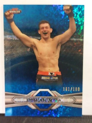 Demian Maia 2013 Topps UFC Finest Blue Refractor #181/188 - Image 1 of 2