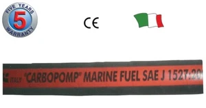 TUBO CARBURANTE D 10 x 19 mm OMOLOGATO R.I.Na. AL METRO ACCESSORI CARBURANTE BAR - Foto 1 di 1