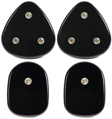 1999-2006 Chevy Silverado GMC Sierra Billet Aluminum Sun Visor Block Off Plates  - Image 1 of 4