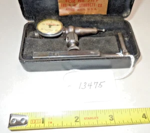 Juego de indicadores de prueba Starrett .001" última palabra # 711, indicador de prueba de maquinista, EE. UU. - Imagen 1 de 4