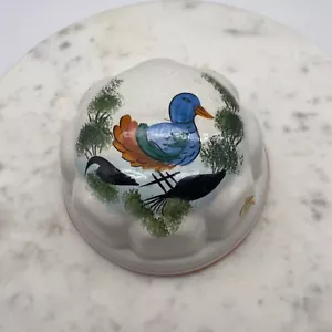 Vintage Bassano Ceramic Wall Hanging Mold 5” Duck Home Decor Italy - Picture 1 of 9