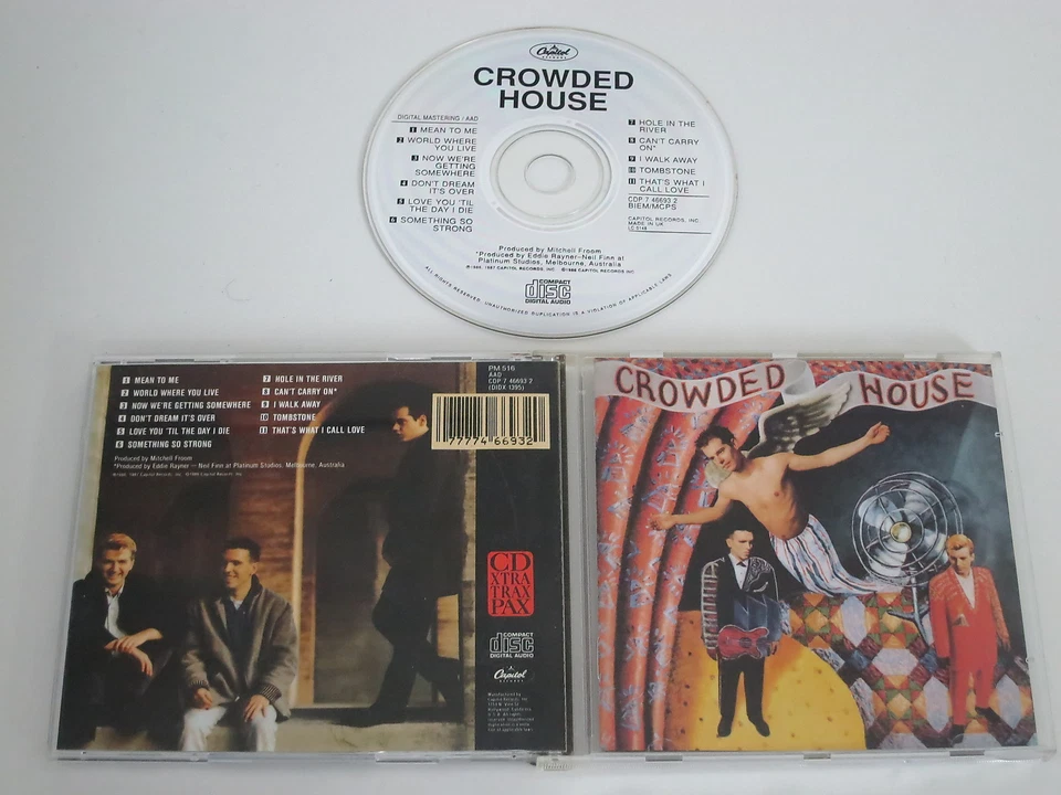 CROWDED HOUSE/CROWDED HOUSE(CAPITOL RECORDS CDP 7 46693 2) CD ALBUM - Bild 1 von 1