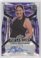 2023 Leaf Metal Pop Century Purple Crystal 7/15 Loren Brovarnik #BA-LB2 Auto 1t3