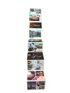 Vintage Postcard Foldable Booklet 10 Cards Grusse Aus Gent Belgium 6x4 Blank - Picture 1 of 8