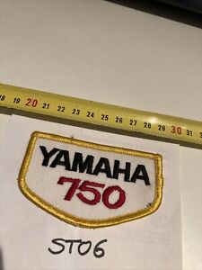 moto Yamaha 750 XS TX XV etc logo écusson marque tissu à coudre badge vintage