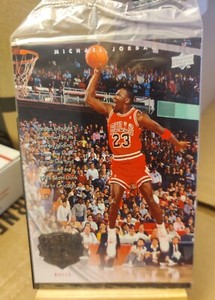 MICHAEL JORDAN 2009-10 Upper Deck Legacy JUMBO # MJ-1 Free Throw Dunk BULLS MVP
