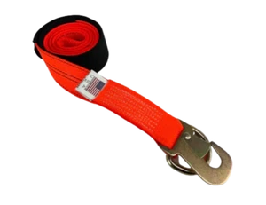 TOW-100FSHWDRCSL-DW Heavy-Duty Wheel Lift Strap 2" x 8' with Flat Snap Hook & D- - Picture 1 of 1