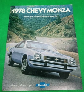 Original 1978 Chevrolet Monza Sales Brochure 78 Chevy 2+2 Sport Coupe 7/77 Fc3 - Picture 1 of 7