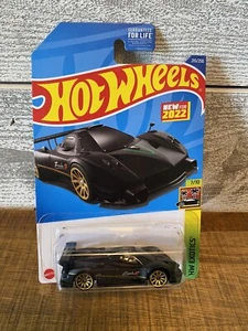 Hot Wheels Pagani Zonda R (Black) 2022 HW Exotics 7/10 215/250 - Picture 1 of 2