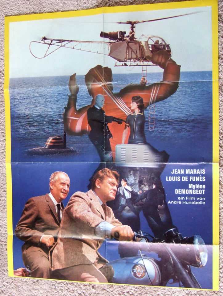 Fantomas / Original Filmplakat Poster (DIN A 1 ) - Bild 1 von 1