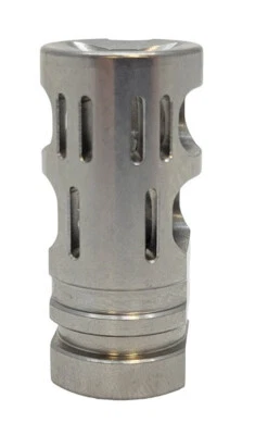AERO PRECISION VG6 Precision GAMMA 300BLK Muzzle Brake Raw Finish 17-4 PH Stainless