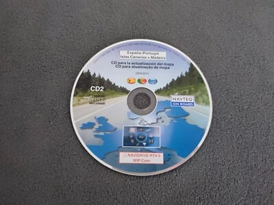 CD Navigation RT4 RT5 ESPAÑA PORTUGAL 2009/2010 NAVIDRIVE WIPCom Peugeot Citroën - Bild 1 von 4