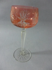 Bleikristall Weinrömer Weinglas um 1950 Sammlerstück wine glass verre à vin  - Picture 1 of 5